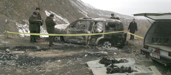 Медет Садыркулов каза болгон унаа. Архив Медет Садыркулов каза болгон унаа. Архив - Sputnik Кыргызстан