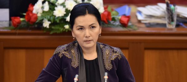 Архивное фото депутата ЖК Аиды Саляновой - Sputnik Кыргызстан