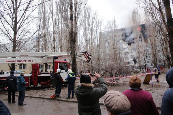 Взрыв бытового газа в многоэтажном доме в Волгограде - Sputnik Кыргызстан