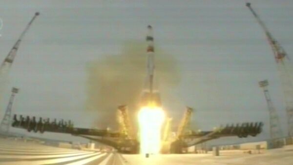 Запуск к МКС первого транспортного корабля новой серии &quot;Прогресс МС&quot; - Sputnik Кыргызстан