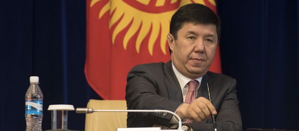 Заседание кыргызско-российской межправкомиссии по сотрудничеству в Бишкеке - Sputnik Кыргызстан