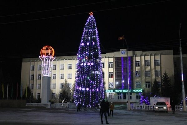 Новогодние елки регионов Новогодние елки регионов - Sputnik Кыргызстан