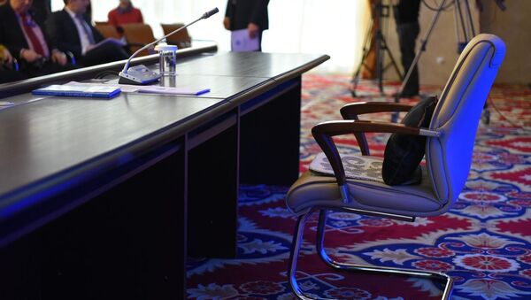 Пресс-конференция президента Кыргызской Республики Алмазбека Атамбаева - Sputnik Кыргызстан