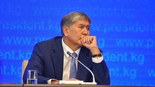 Экс-президент Кыргызской Республики Алмазбек Атамбаев. Архивное фото - Sputnik Кыргызстан