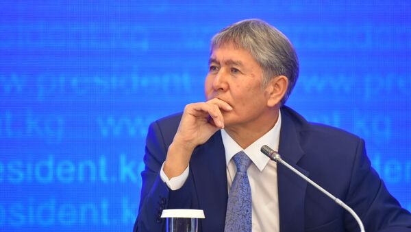 Пресс-конференция президента Кыргызской Республики Алмазбека Атамбаев - Sputnik Кыргызстан