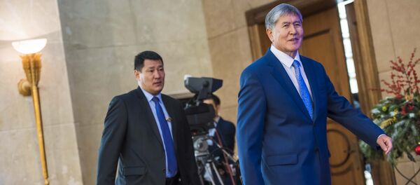 Архивное фото президента Кыргызской Республики Алмазбека Атамбаева - Sputnik Кыргызстан