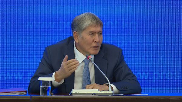 Атамбаев о строительстве ГЭС: будем искать других инвесторов - Sputnik Кыргызстан