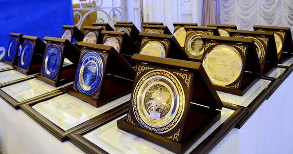 Награды для лучших спортсменов и тренеров 2015 года. Архивное фото - Sputnik Кыргызстан