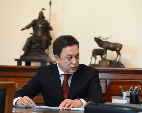 Первый вице-премьер Аалы Карашев. Архивное фото - Sputnik Кыргызстан