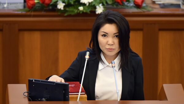 Депутат Эльвира Сурабалдиева - Sputnik Кыргызстан