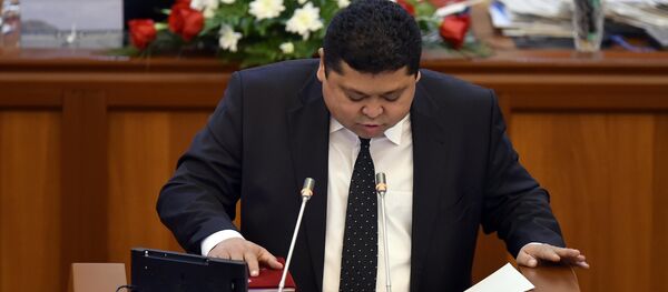 Жогорку Кеңештин депутаты Тынчтык Шайназаров. Архив - Sputnik Кыргызстан