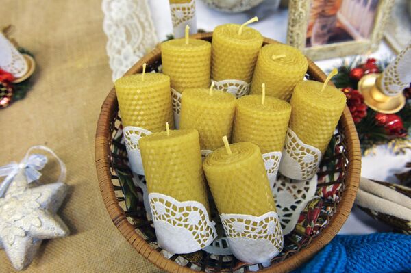 Свечи из медовых сот - Sputnik Кыргызстан