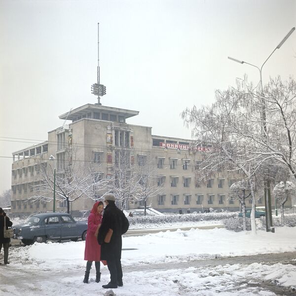 Фрунзе шаарындагы илимдер академиясынын имараты, 1967-жыл - Sputnik Кыргызстан