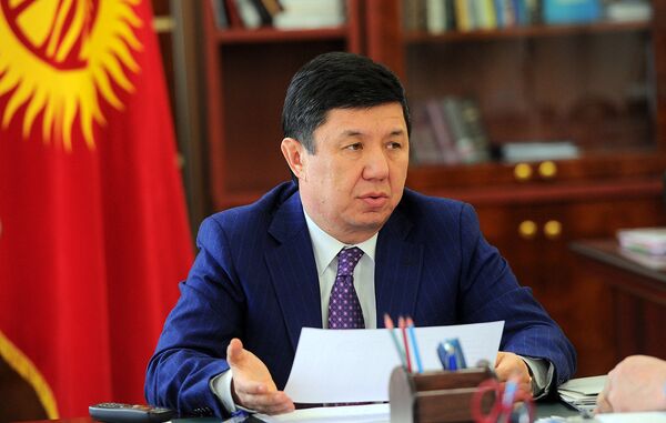 Премьер-министры Кыргызстана Темир Сариев принял Мамбетова Турдубека - Sputnik Кыргызстан