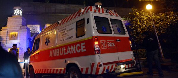 Индиянын тез жардам автоунаасы. Архив Индиянын тез жардам автоунаасы. Архив - Sputnik Кыргызстан