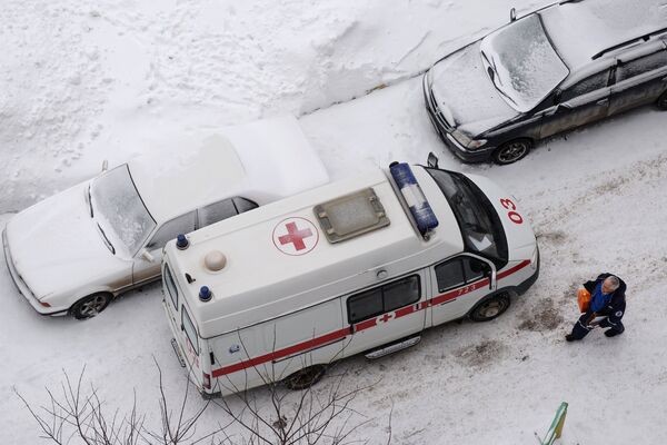 Машина скорой медицинской помощи. Архивное фото - Sputnik Кыргызстан