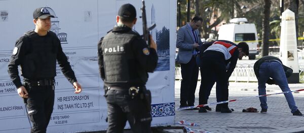 Взрыв в центре Стамбула в Турции - Sputnik Кыргызстан