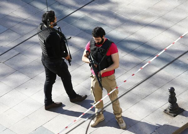Взрыв в центре Стамбула в Турции - Sputnik Кыргызстан