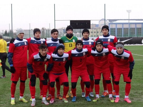 Молодежная сборная Кыргызстана по футболу. Архивное фото - Sputnik Кыргызстан