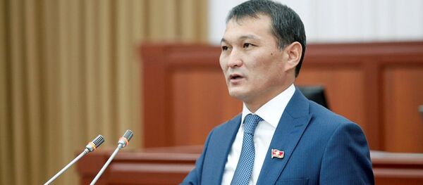 Депутат Жыргалбек Саматов. Архивное фото - Sputnik Кыргызстан