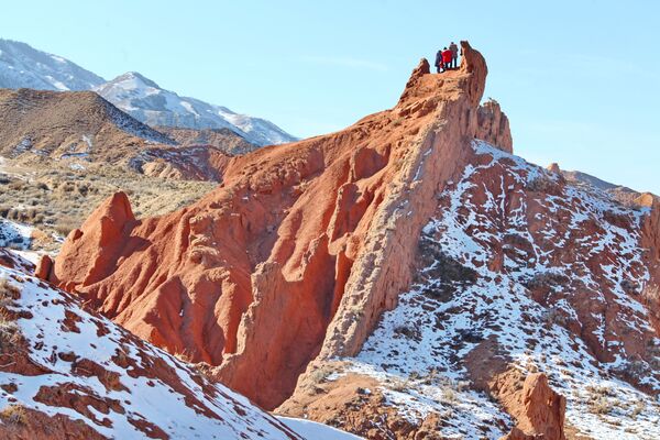 Зимняя Сказка — фантастический каньон на Иссык-Куле - Sputnik Кыргызстан
