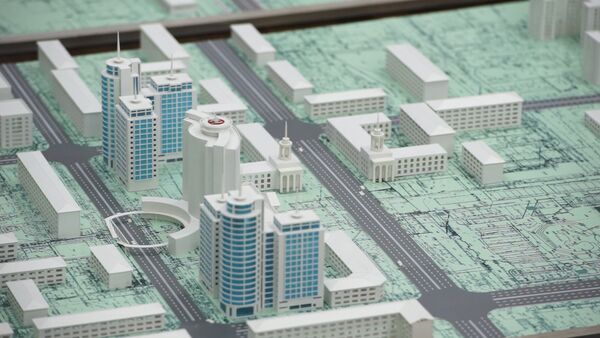 Сариеву показали макет будущего центра Бишкека - Sputnik Кыргызстан
