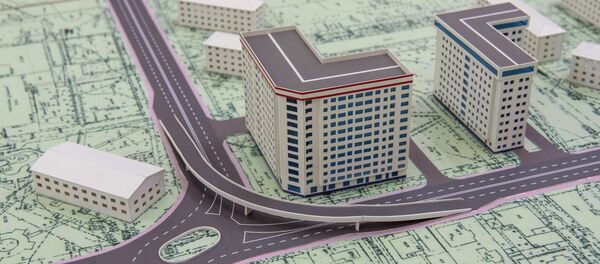 Макет Генерального плана города Бишкека Макет Генерального плана города Бишкека - Sputnik Кыргызстан