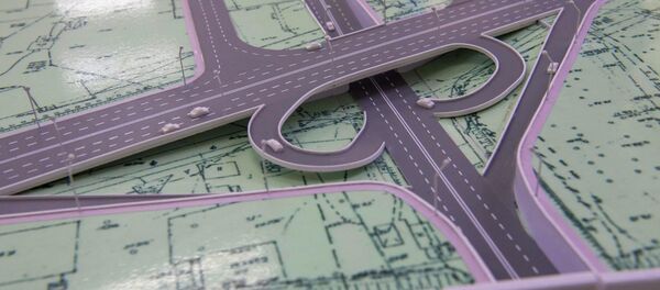 Макет моста. Архивное фото - Sputnik Кыргызстан