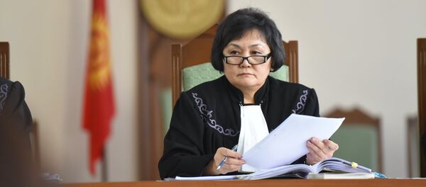 Судья Верховного суда Кыргызской Республики Ажибраимова Айжамал. Архивное фото - Sputnik Кыргызстан