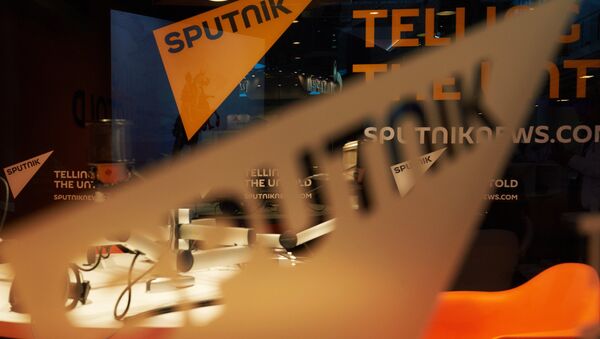 Павильон международного информационного бренда Спутник. Архивное фото - Sputnik Кыргызстан
