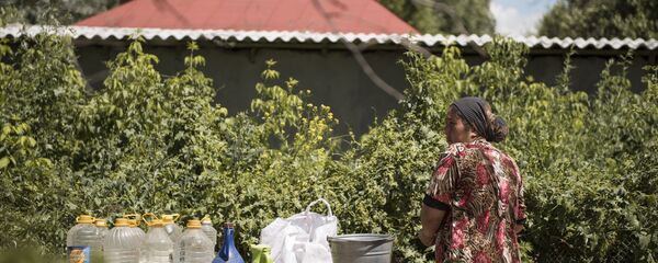 Айыл тургуну. Архив - Sputnik Кыргызстан