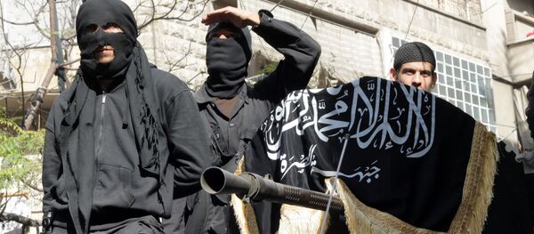Члены группировки джихадистов Аль-Нусра. Архивное фото - Sputnik Кыргызстан