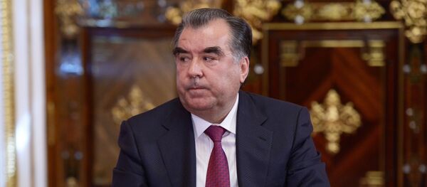Тажикистандын президенти Эмомали Рахмон. Архив - Sputnik Кыргызстан