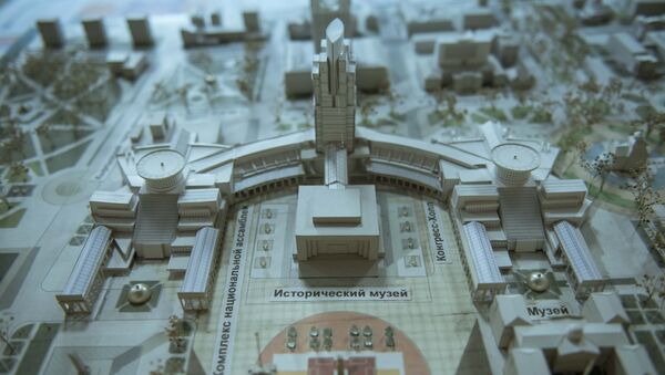 Бишкек шаарындагы тарых музейинин макети. Архив - Sputnik Кыргызстан