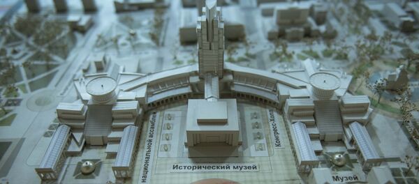 Бишкек шаарындагы тарых музейинин макети. Архив - Sputnik Кыргызстан