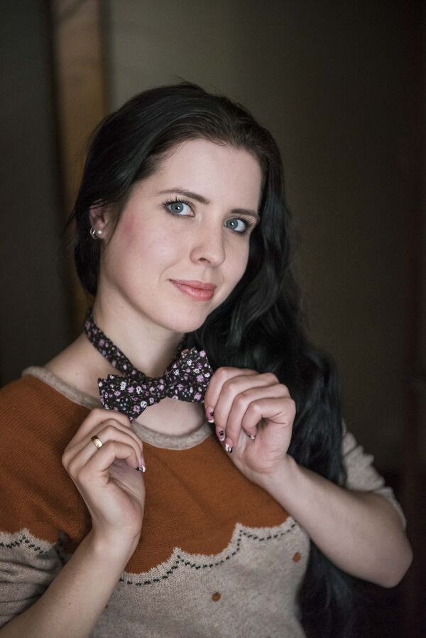 Пошив оригинальных галстуков-бабочек мастерами из Бишкека - Sputnik Кыргызстан