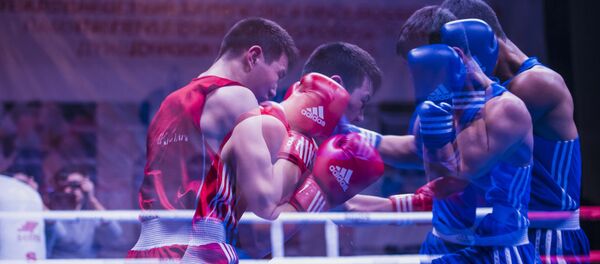 Международный турнир по боксу в Бишкеке Международный турнир по боксу в Бишкеке - Sputnik Кыргызстан