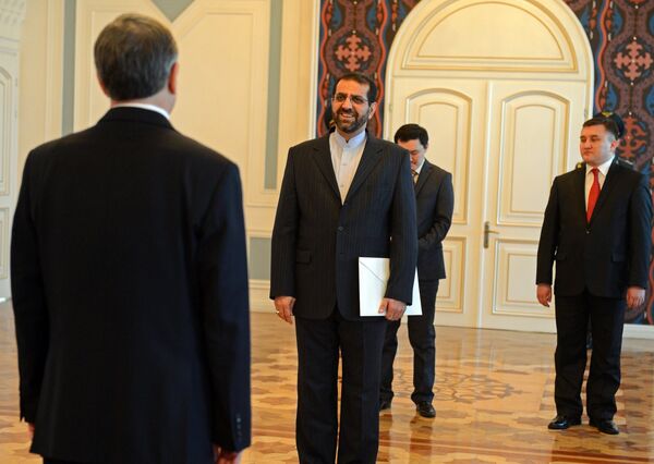 Посол Ирана в Кыргызстане Али Наджафи Хошруди. Архивное фото - Sputnik Кыргызстан