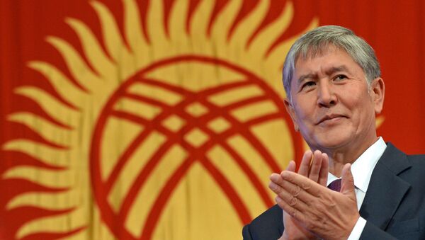 Президент Кыргызстана Алмазбек Атамбаев - Sputnik Кыргызстан