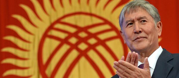Президент Кыргызстана Алмазбек Атамбаев. Архивное фото - Sputnik Кыргызстан