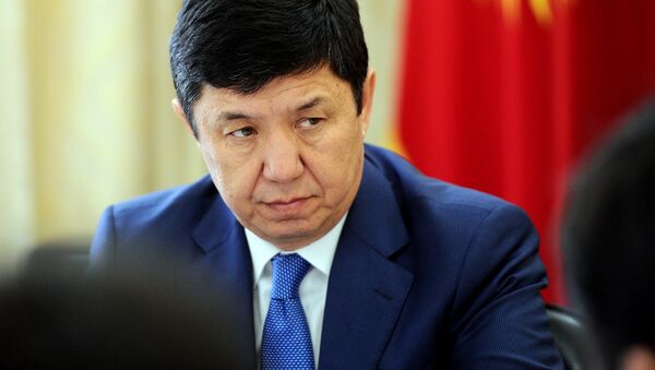 Экс-премьер-министр Кыргызской Республики Темир Сариев. Архивное фото - Sputnik Кыргызстан