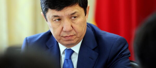 Премьер-министр Кыргызской Республики Темир Сариев - Sputnik Кыргызстан