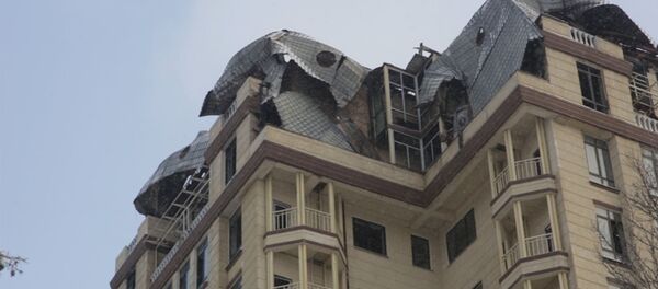 Последствия пожара в многоэтажном доме в Бишкеке - Sputnik Кыргызстан