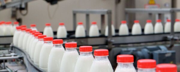 Сүт азыктарын өндүрүүчү ишкана. Архив - Sputnik Кыргызстан