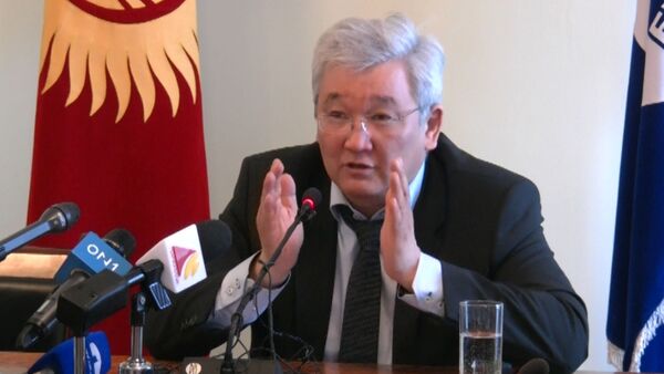 LIVE: пресс-конференция экс-мэра Бишкека Кубанычбека Кулматова - Sputnik Кыргызстан