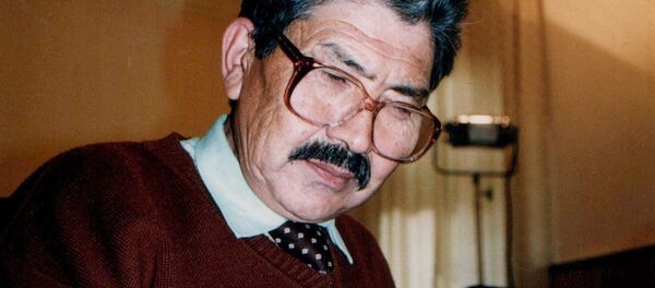 Кинорежиссер, жазуучу жана коомдук ишмер Дооронбек Садырбаев. Архив - Sputnik Кыргызстан