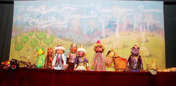 Кукольный театр. Архивное фото - Sputnik Кыргызстан