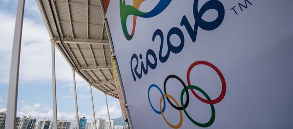 2016-жылкы Олимпиада оюндарынын логотиби. Архив - Sputnik Кыргызстан