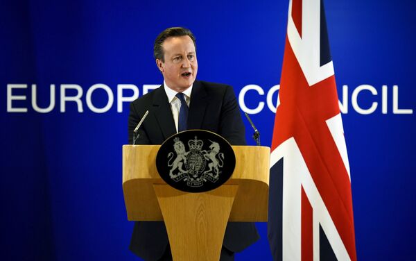 Премьер-министр Великобритании Дэвид Кэмерон. Архивное фото - Sputnik Кыргызстан