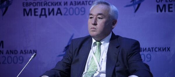 Архивное фото главы Союза журналистов Казахстана Сейтказы Матаева Архивное фото главы Союза журналистов Казахстана Сейтказы Матаева - Sputnik Кыргызстан